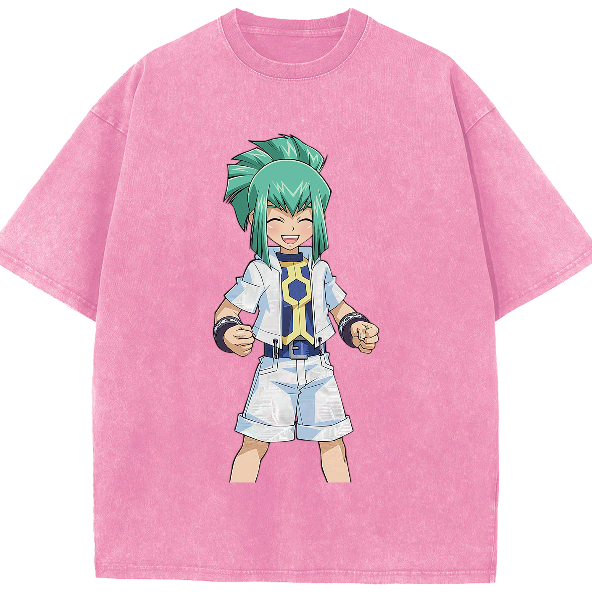 （画像用） 遊☆戯☆王 Yu-Gi-Oh! 綿100% ヴィンテージ風 半袖Tシャツ（フロントプリント）